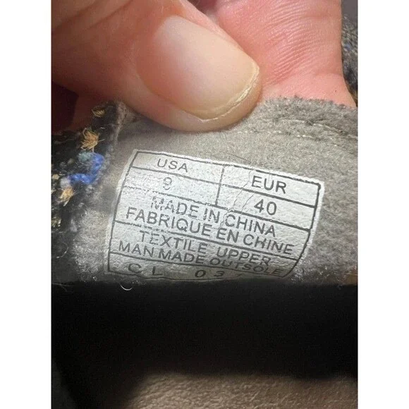 Sanuk Rasta Striped Beach Surf Vagabond Slip On Flats Shoes Size 9 - Picture 6 of 6